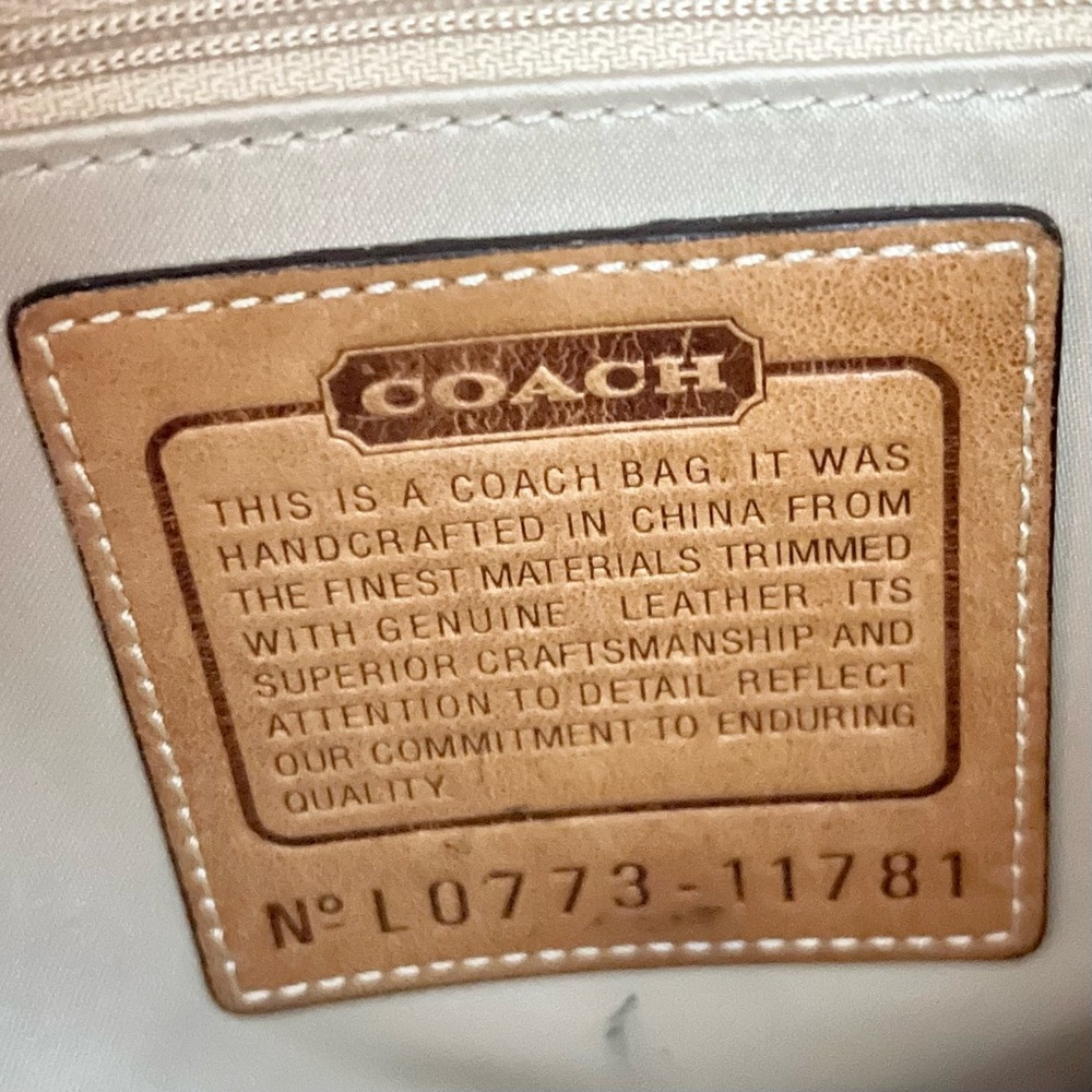 Coach Bleecker Floral Appliqué Crossbody Hobo Denim Jacquard Print | Style 11781 - Picture 6 of 10